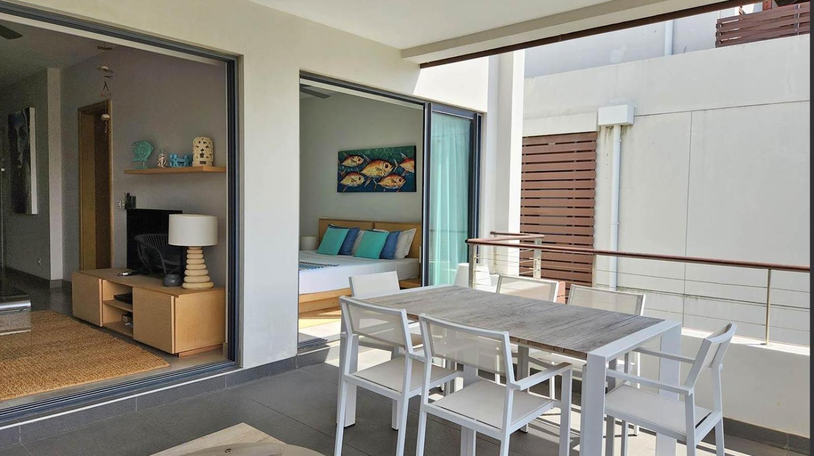 Appartement Le Dauphin Du Lagon Bleu - Plages De Mont Choisy Et De Trou Aux Biches Гранд-Бэй Экстерьер фото