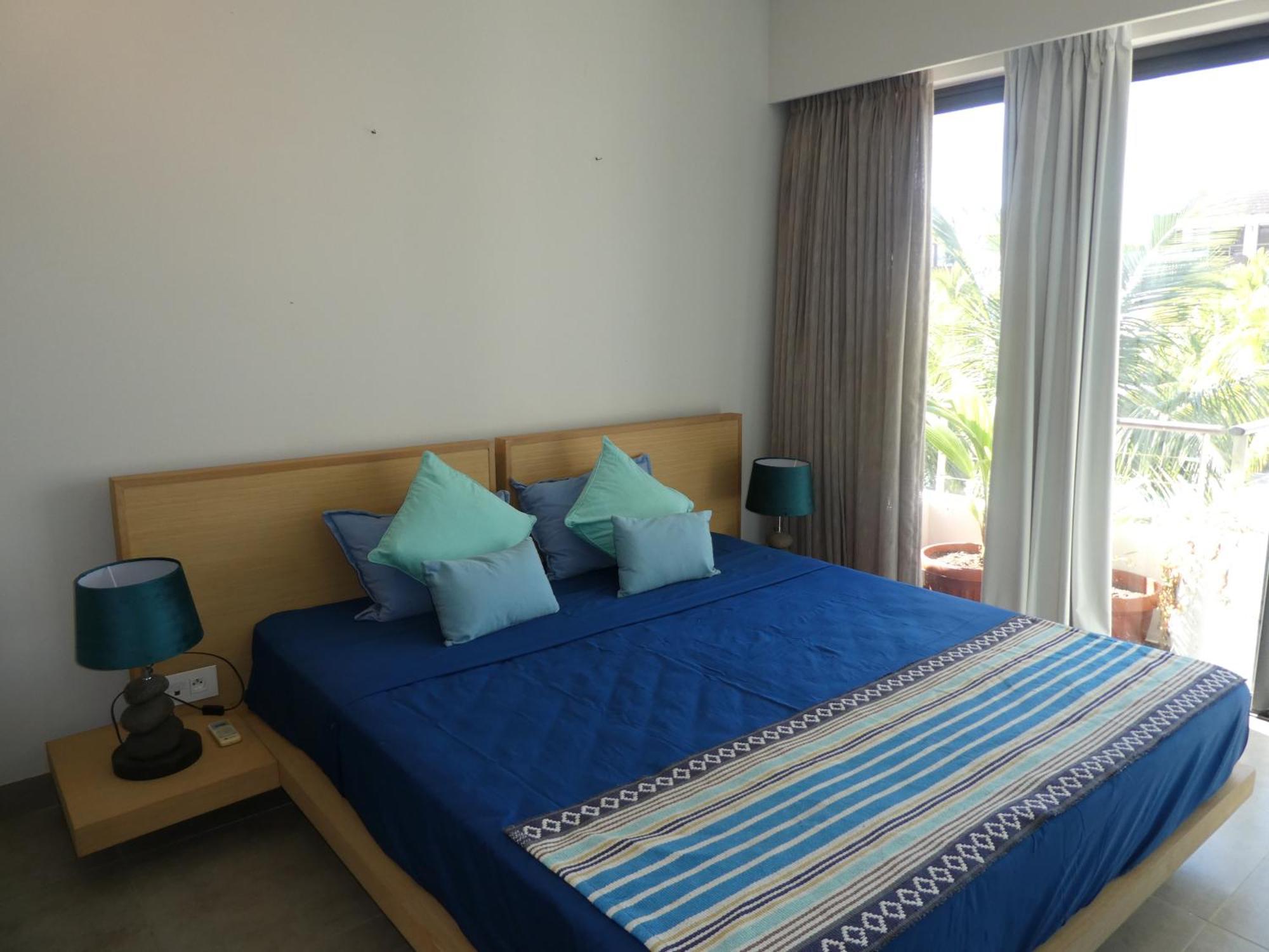 Appartement Le Dauphin Du Lagon Bleu - Plages De Mont Choisy Et De Trou Aux Biches Гранд-Бэй Экстерьер фото